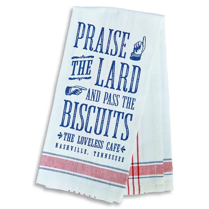 Loveless Cafe Praise The Lard Towel