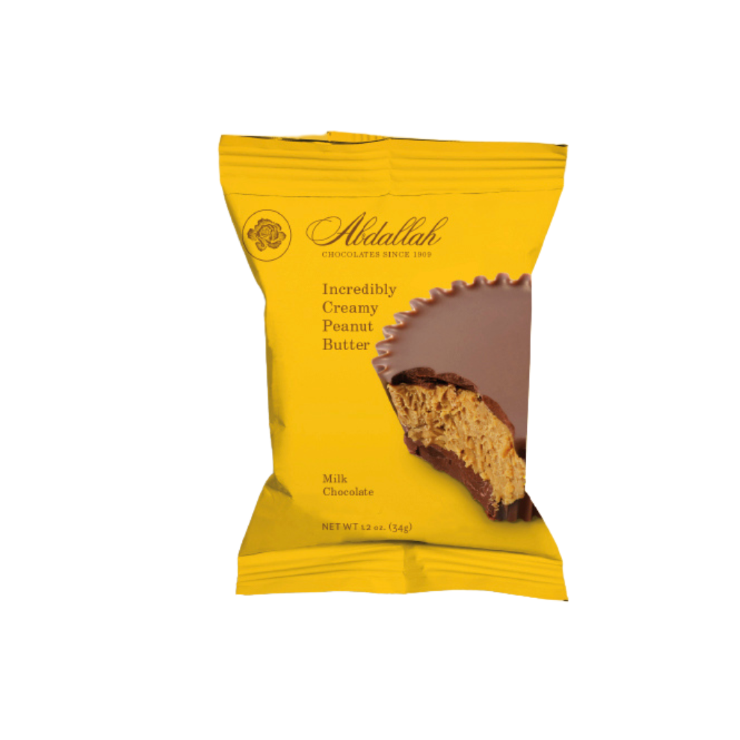 1.2 oz Incredibly Creamy Milk Chocolate Peanut Butter Cup