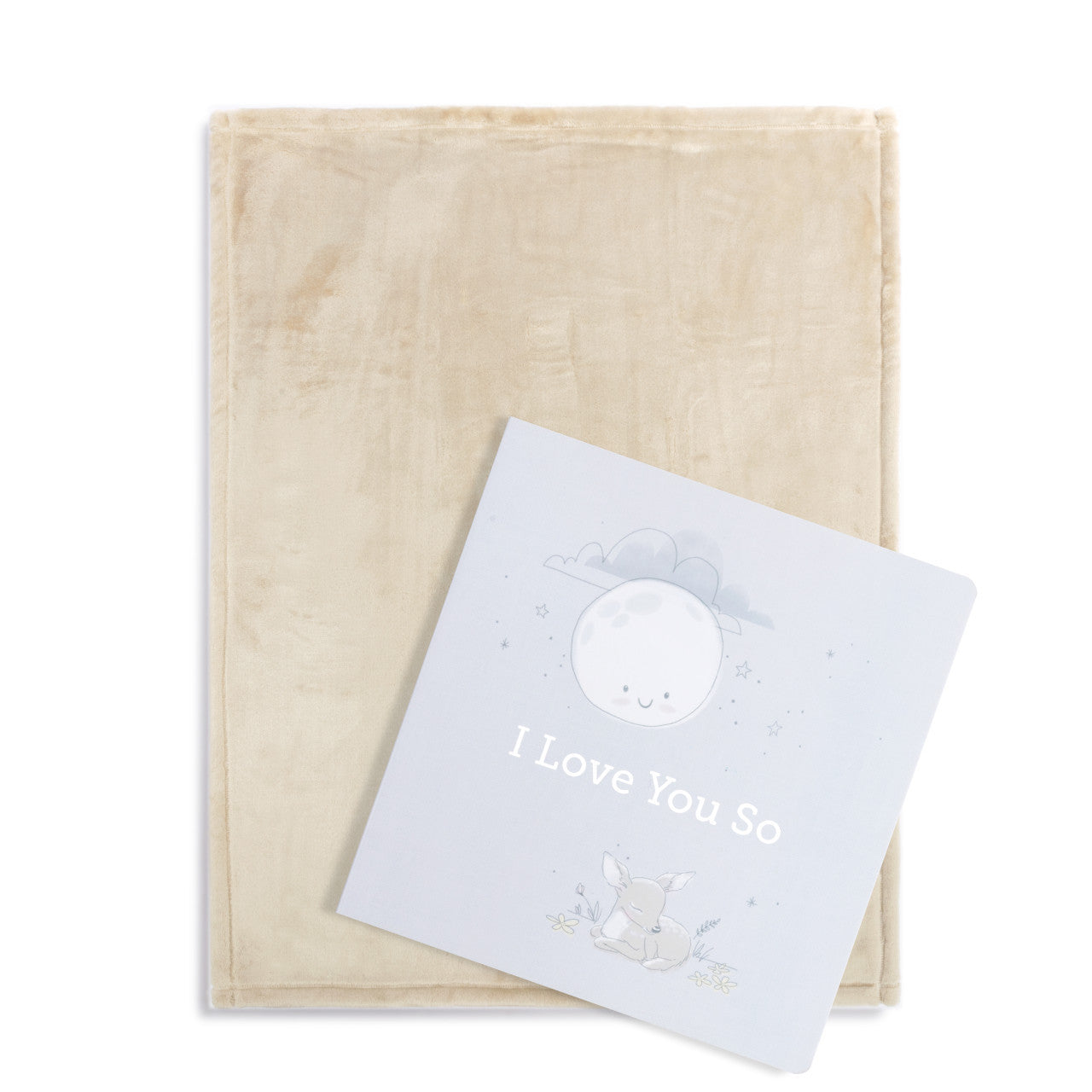 I Love You So Book and Blanket Giftset - 5x5in