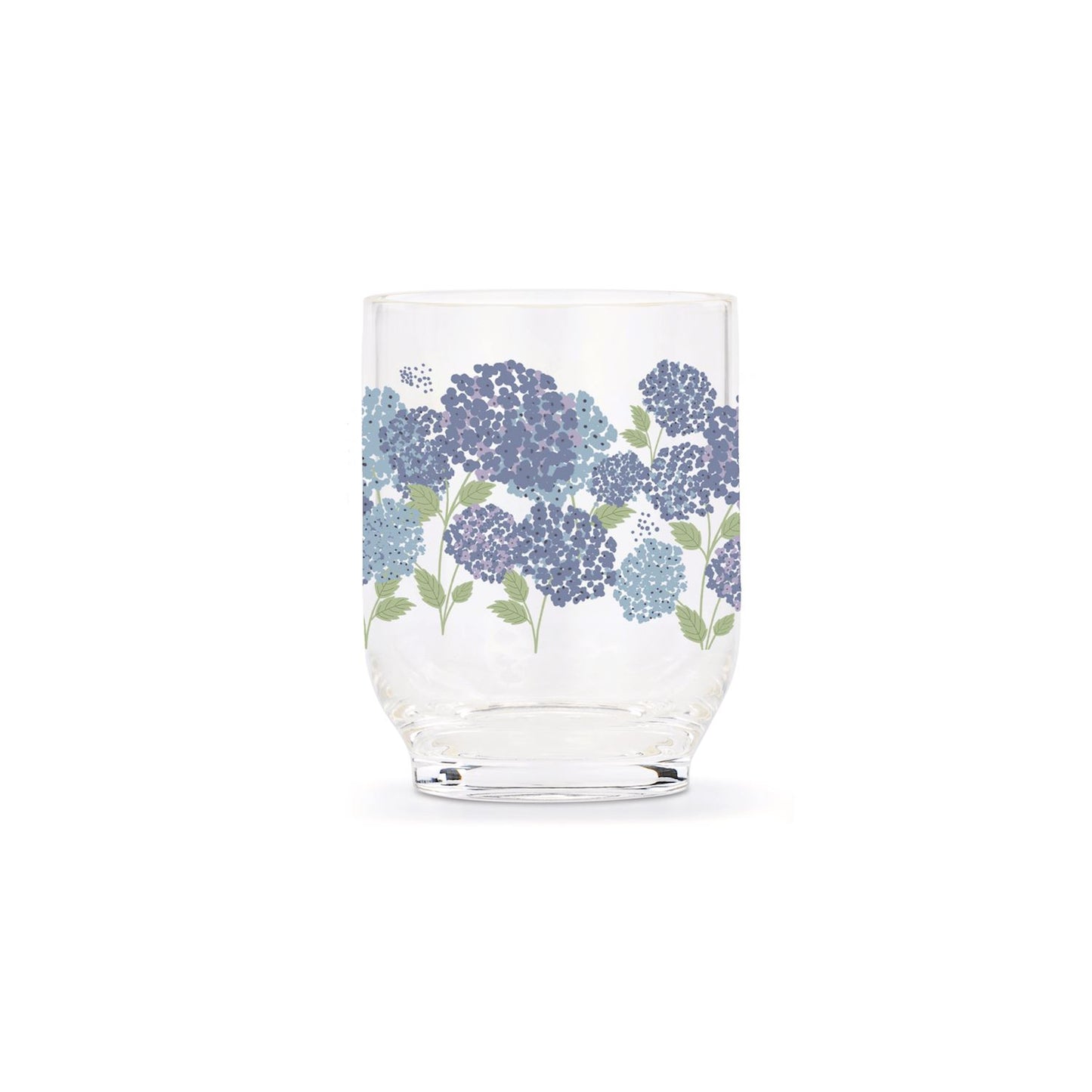 Hydrangea Acrylic Tumbler-set of 4