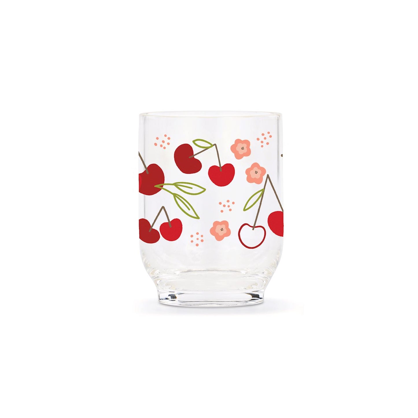 Cherries Acrylic Tumbler Set of 4