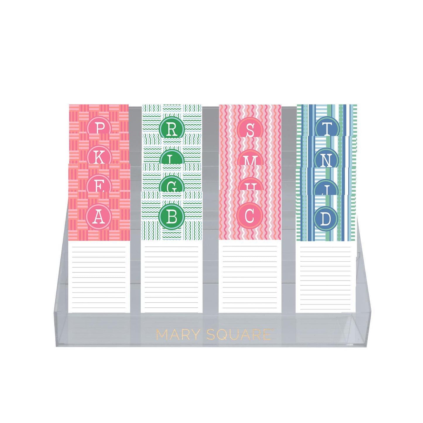 Initial Magnetic Notepad