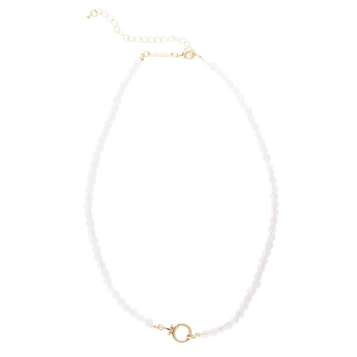 Thea Charm Bar Necklace