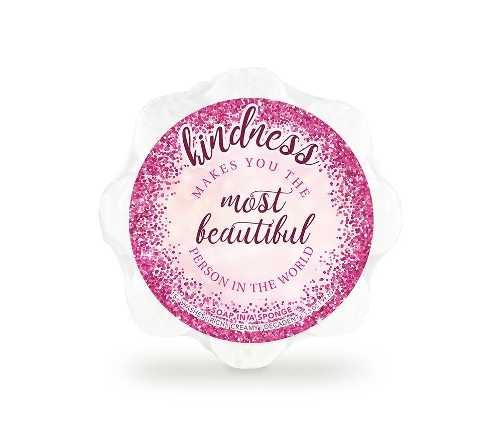 Kindness Most Beautiful Soap Sponge