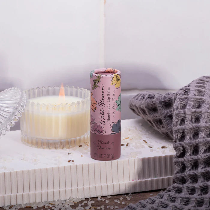 Wild Blossom Lip Balm - Black Cherry