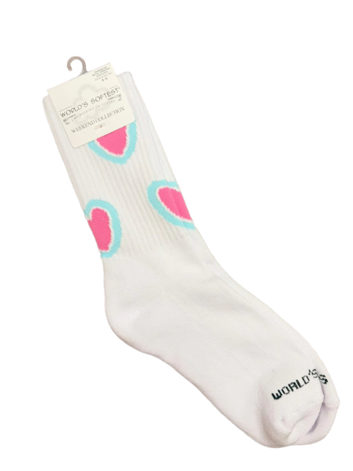 World's Softest Socks Heart