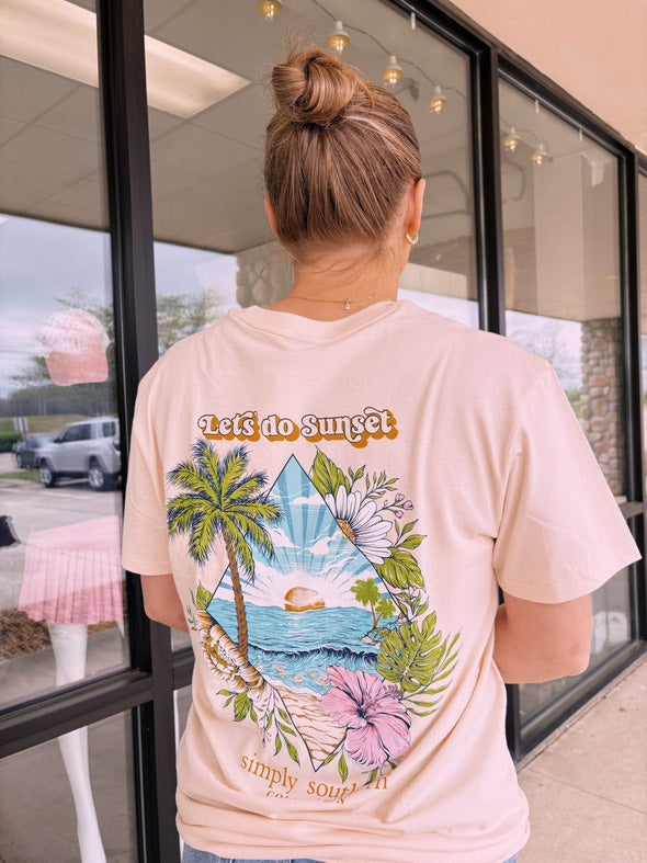 Simply Southern Sunset Sun T-shirt