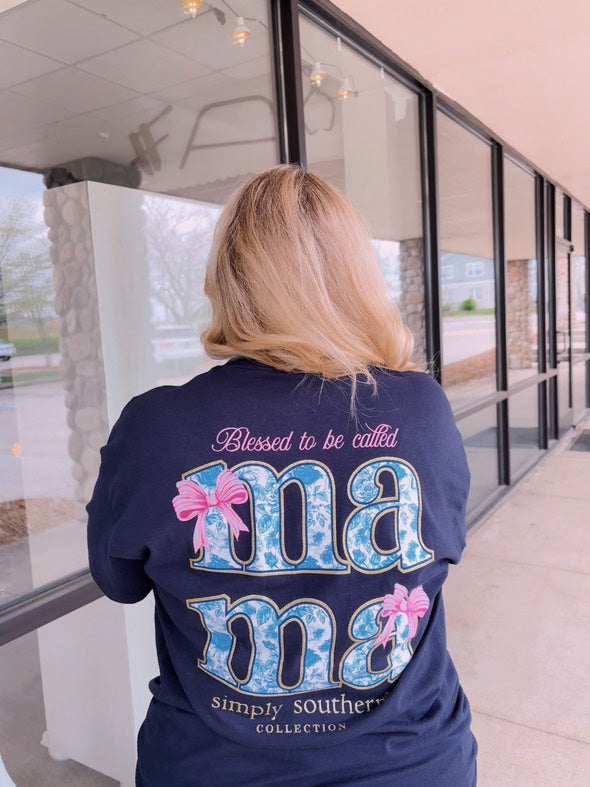 SIMPLY SOUTHERN BOW MAMA TSHIRT