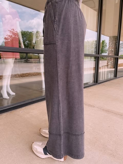 Cropped Wide Pant