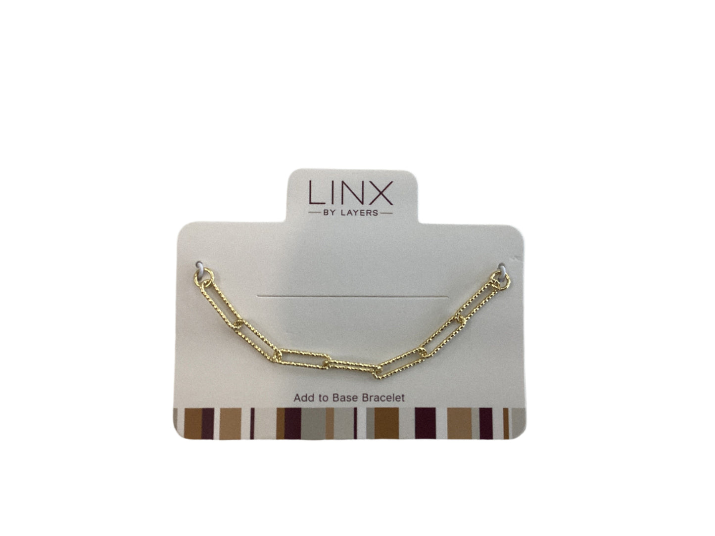 Gold Ribbed Paperclip LINX Add-on