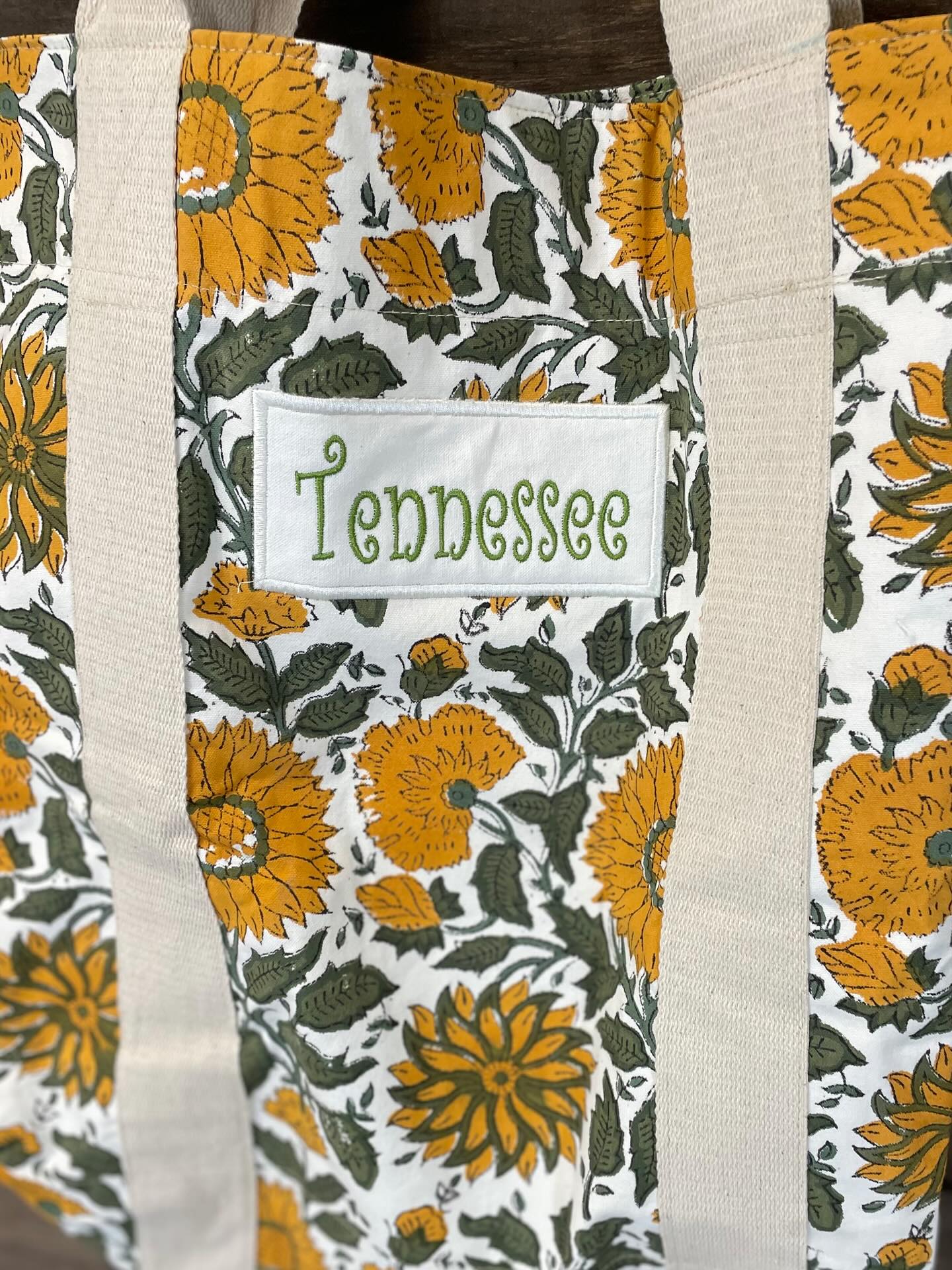 Tennessee Canvas Bag - Radiant Sunflower