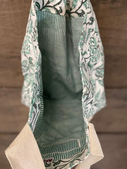 Tennessee Canvas Bag - Teal Oasis
