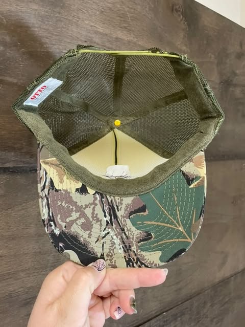 Deadlift Boo Camo Hat