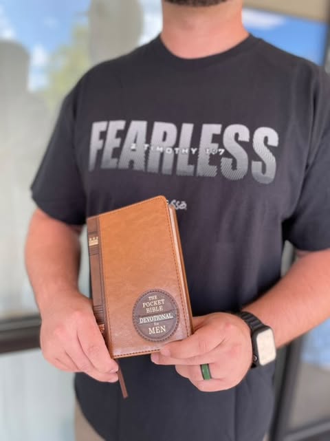 "Fearless" Mens Christian T-Shirt