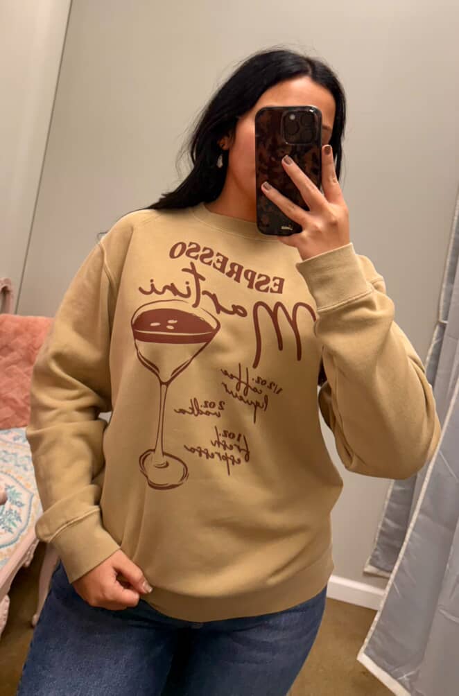 "Espresso Martini" Crewneck