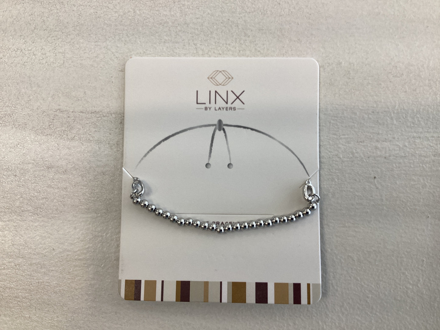 Silver Ball LINX Base Bracelet