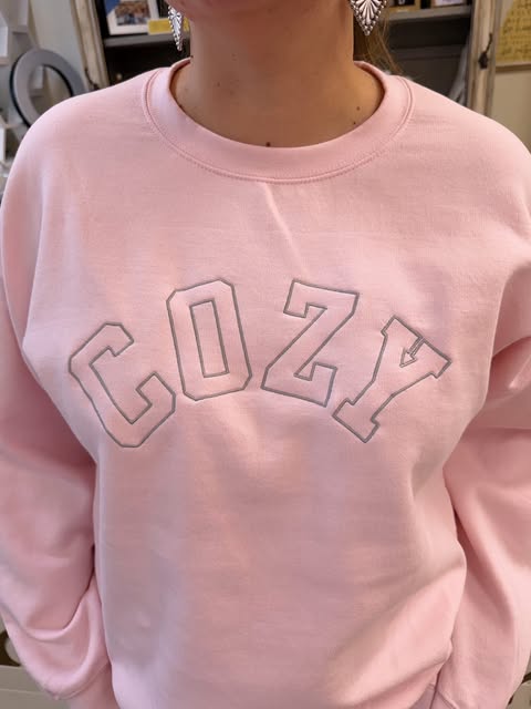 Baby Pink COZY Pullover