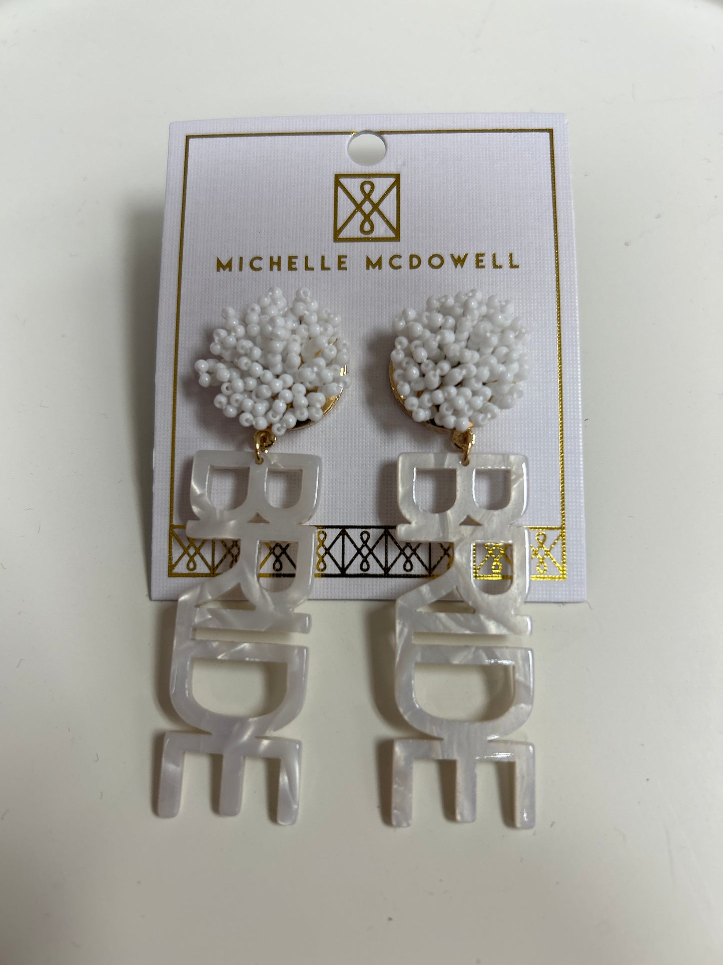 Bride earrings