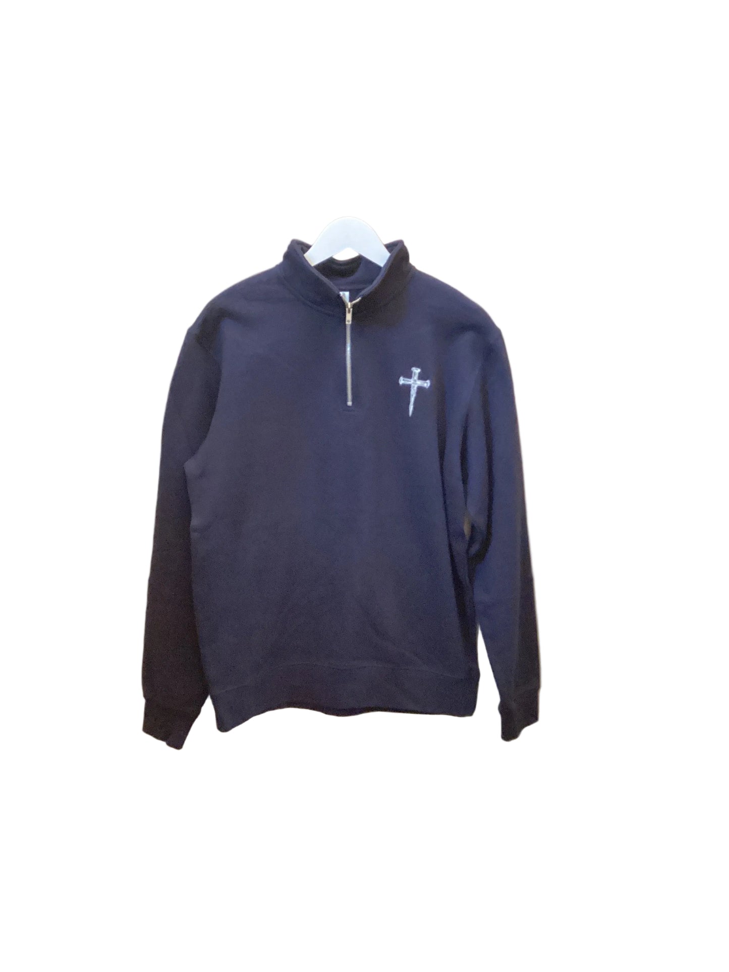 Nail Cross Quarter Zip Up Crew