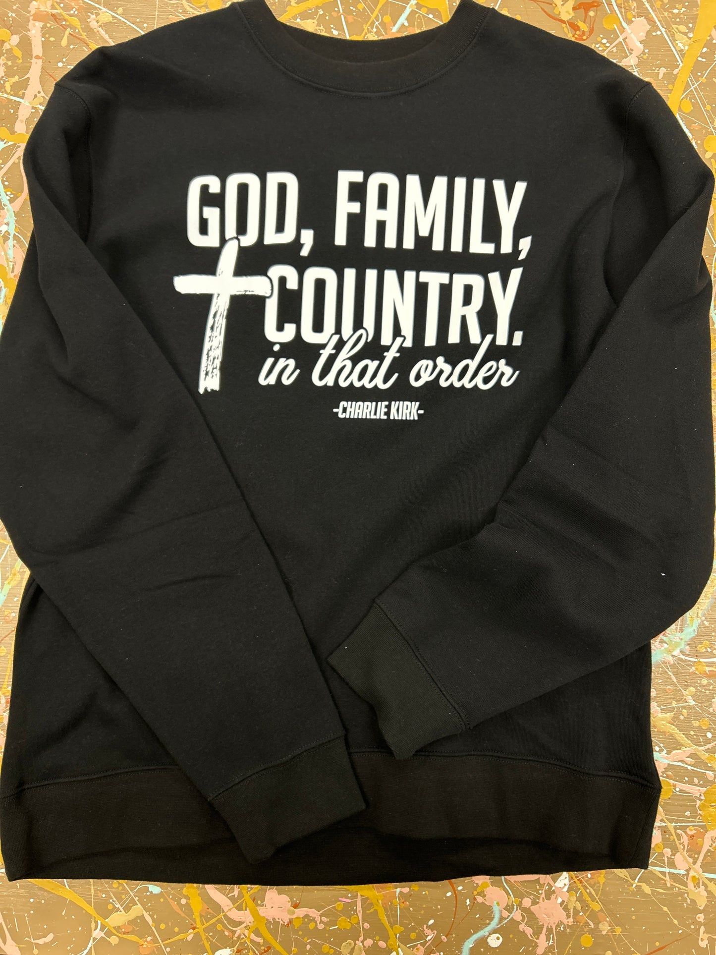 Charlie Kirk Crewneck