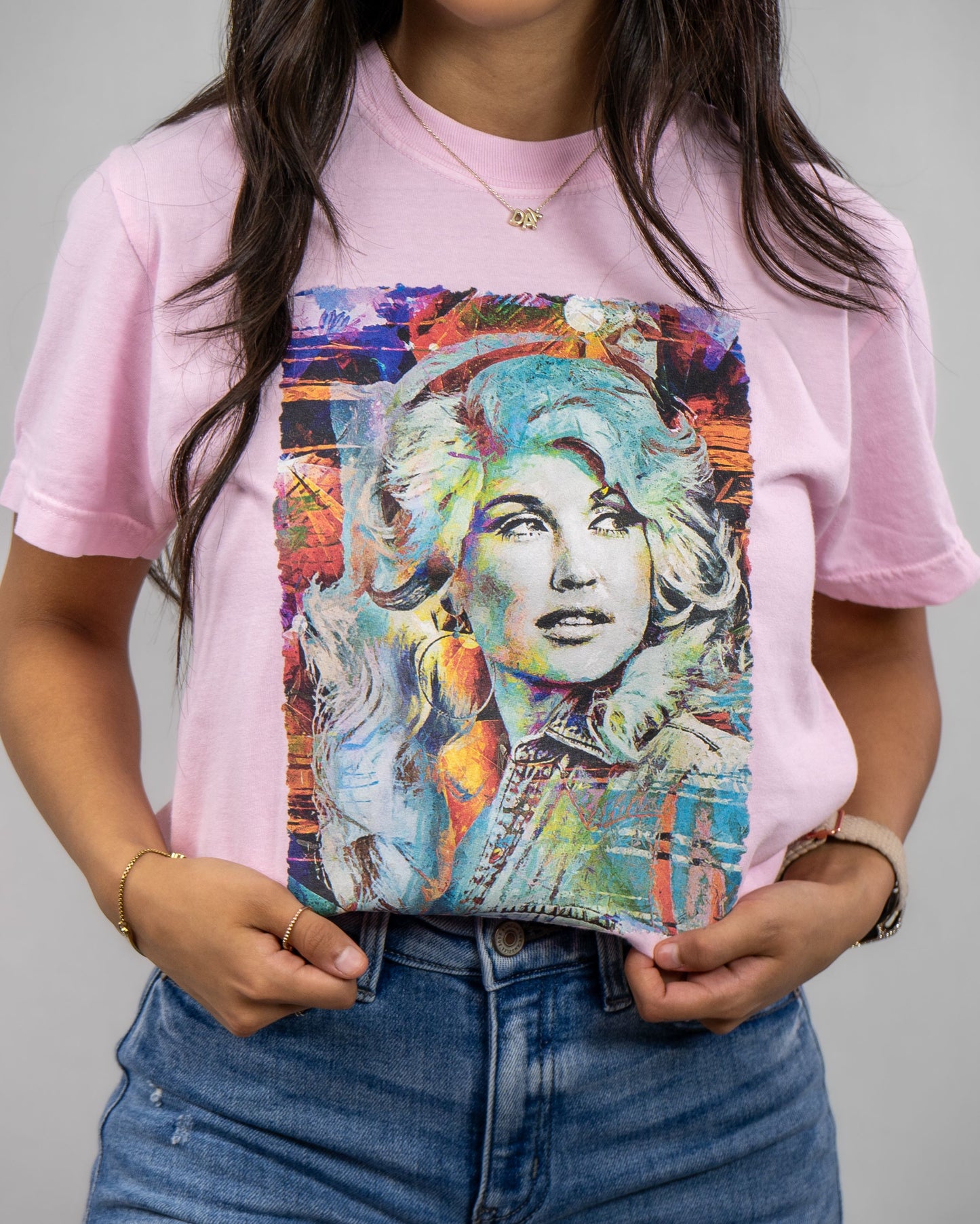 Dolly Colorful Graphic Tee