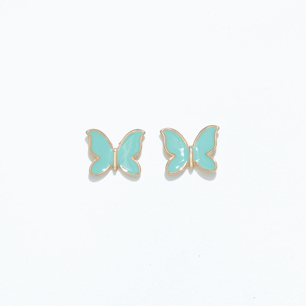 Cuties - Aqua Butterflies