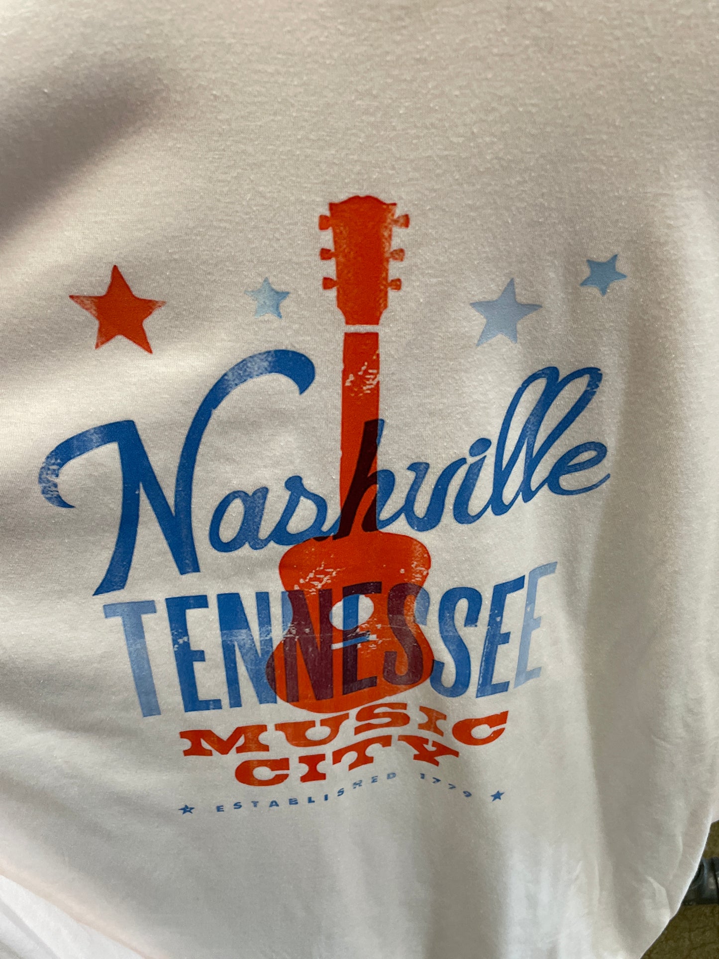 Nashville Music City Graphic Tshirt