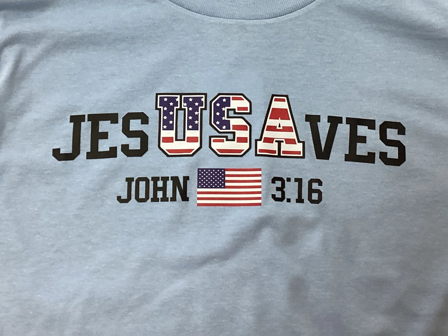 Patriotic JesUSAves Tee