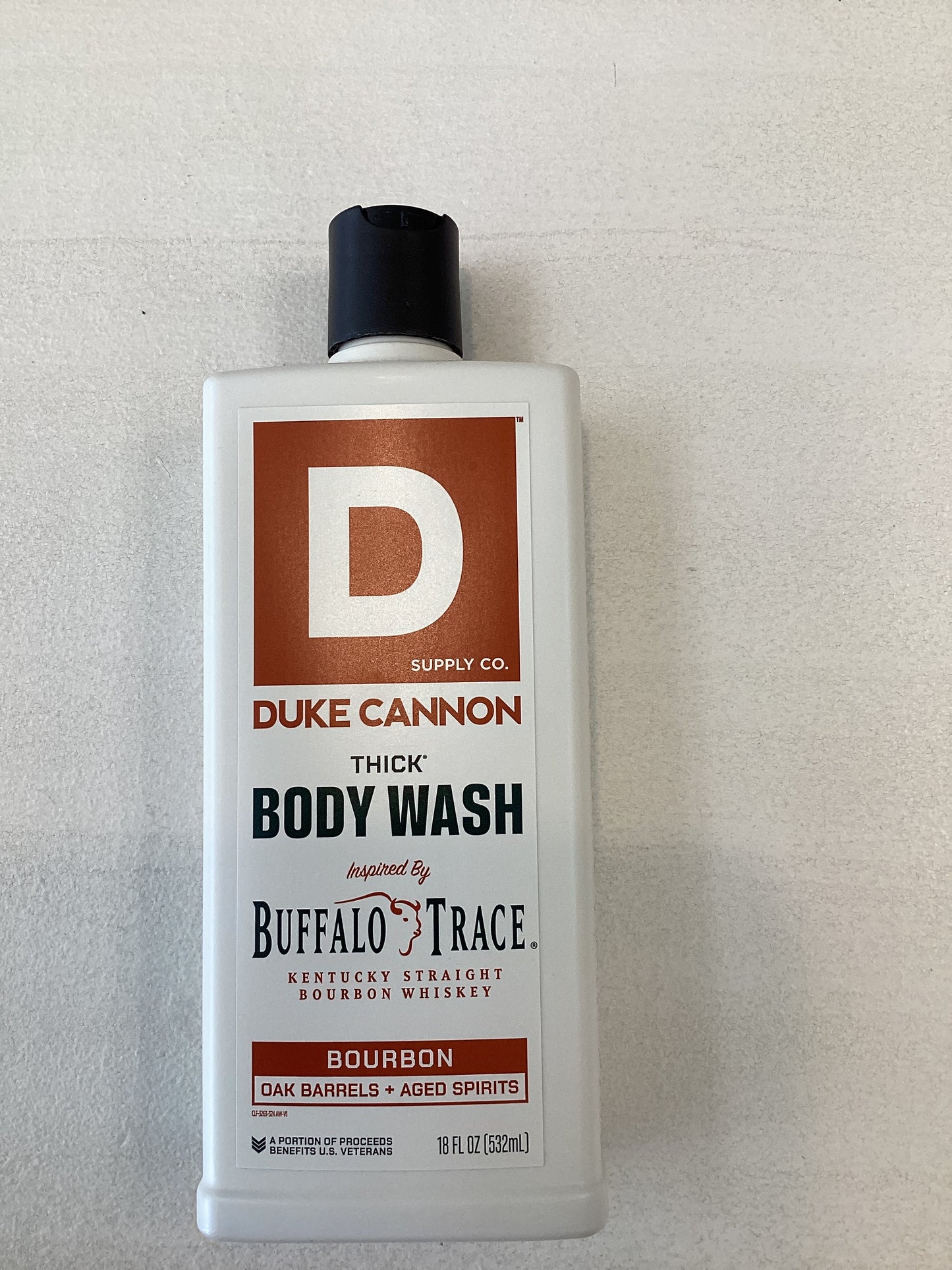 Duke Cannon THICK Body Wash WHITE PACKAGES