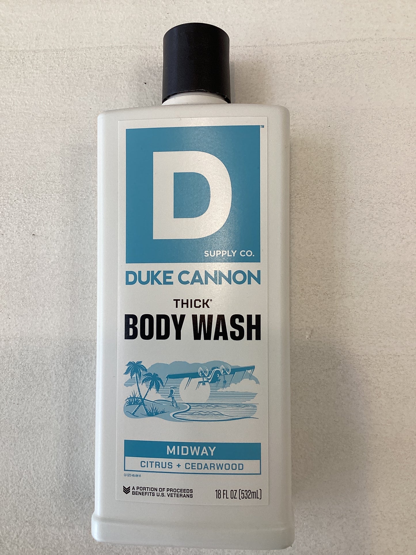 Duke Cannon THICK Body Wash WHITE PACKAGES