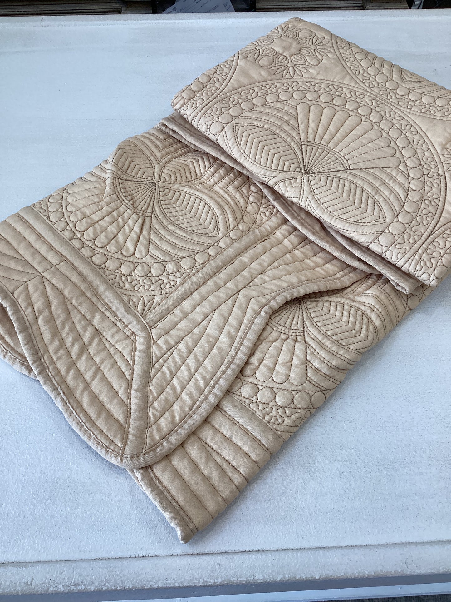 Heirloom Quilts-Baby Quilt Monogram