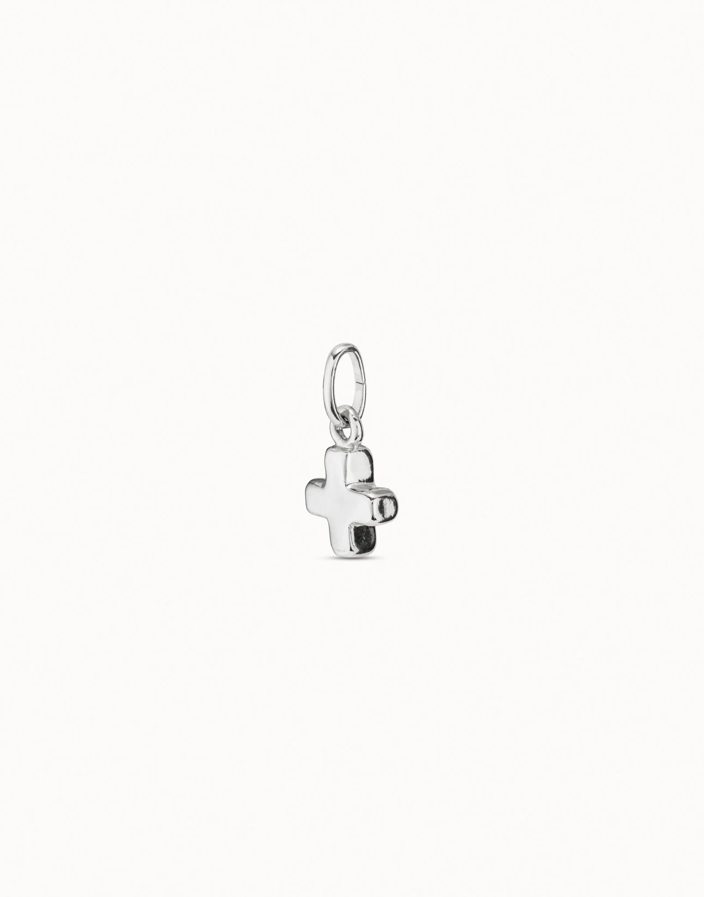 You Are Here Sterling Silver-Plated Cross Charm (Copy)