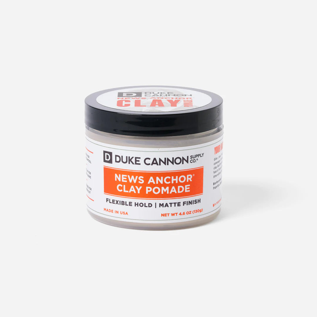 News Anchor Clay Hair Care for Men