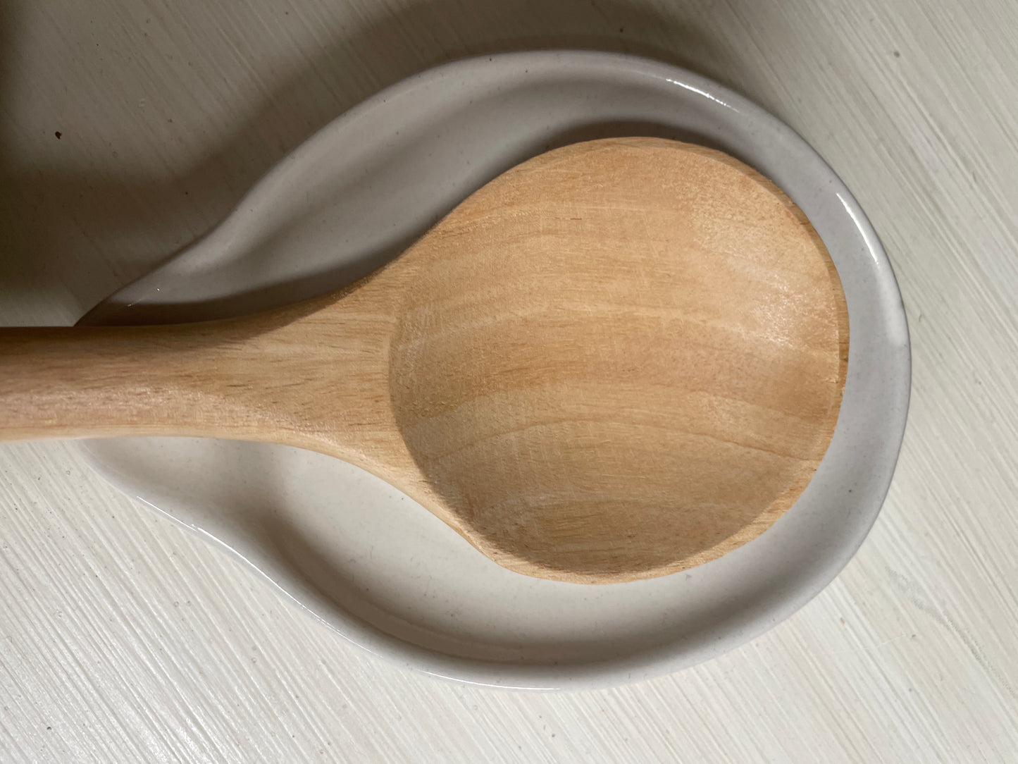 Rest Easy White Spoon Rest