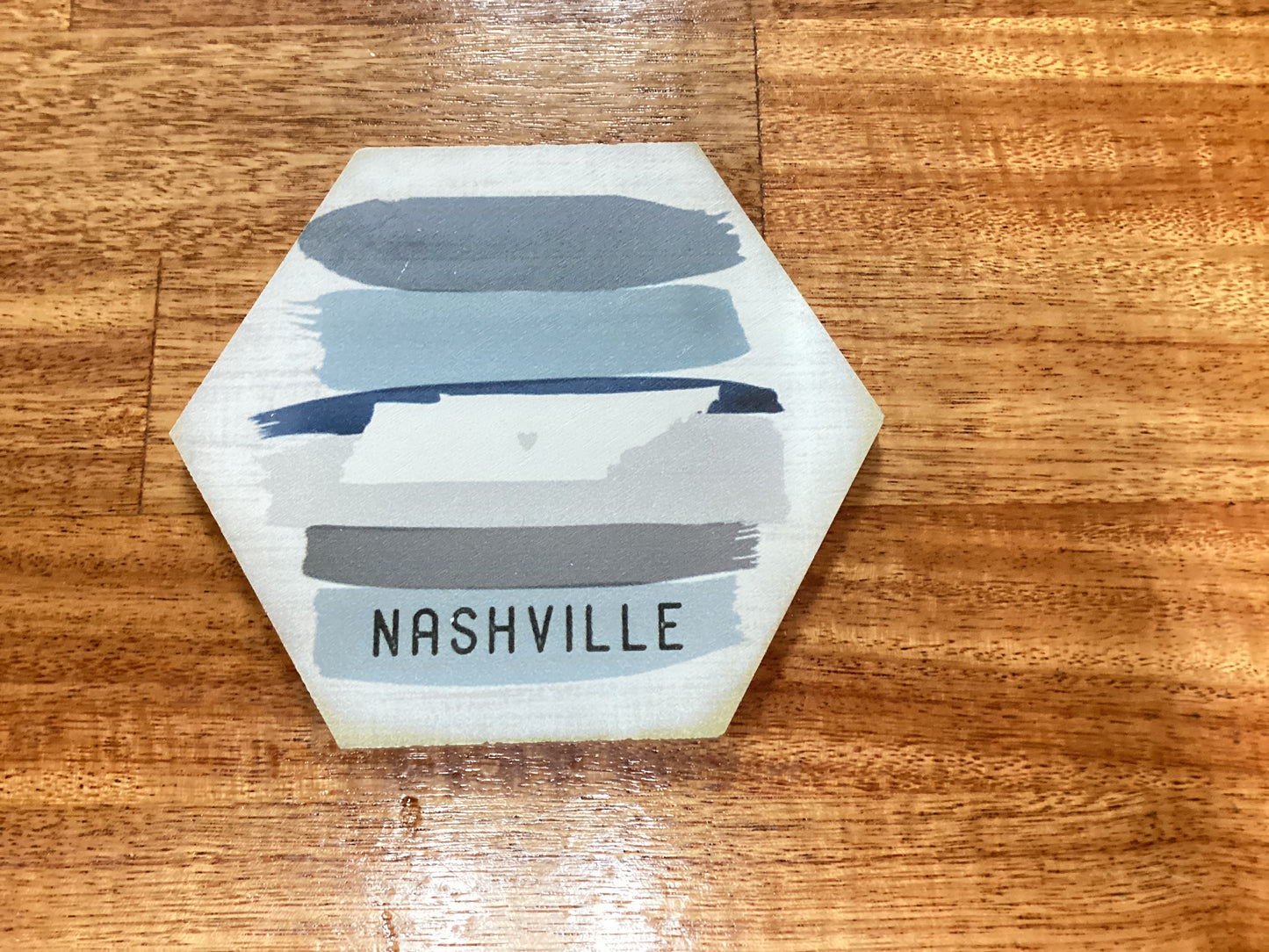 Zip Code Magnet Wooden Coasters