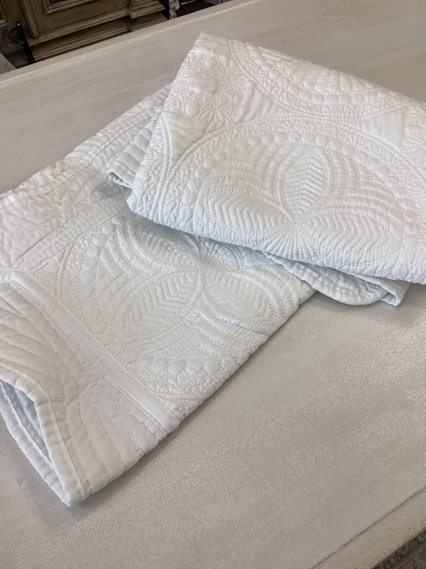 Heirloom Quilts-Baby Quilt Monogram