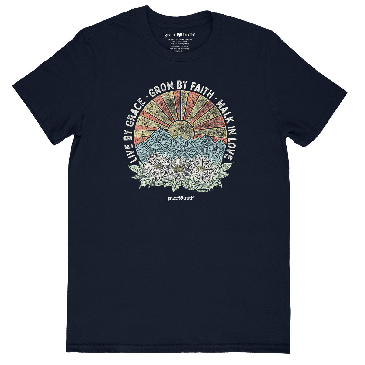 grace & truth Women's T - Live By Grace