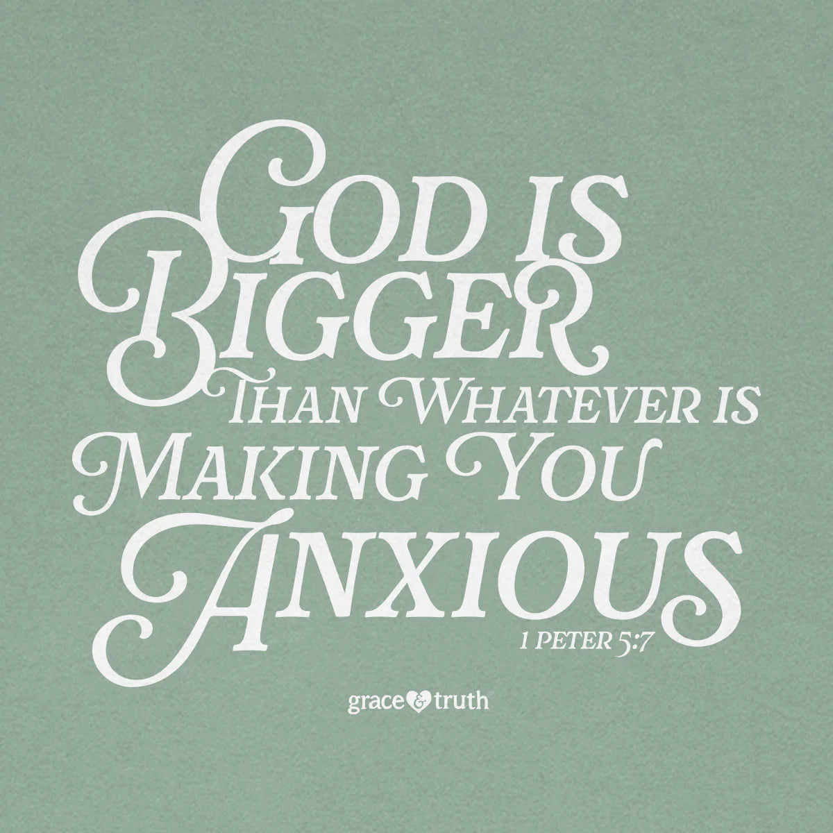 "God Is Bigger" Graphic Tee