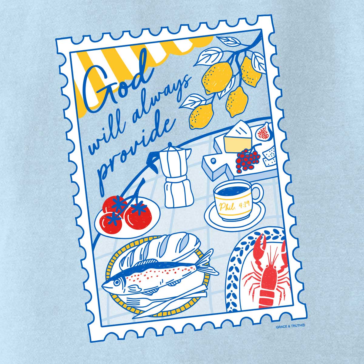 God Will Always Provide Short Sleeve Tee