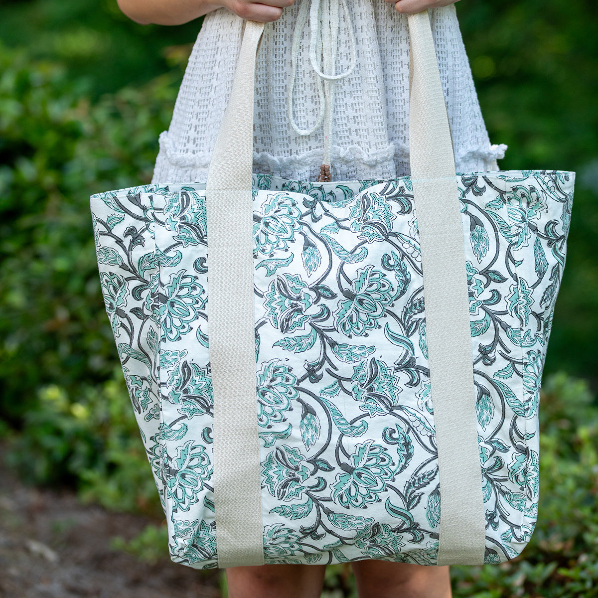 Tennessee Canvas Bag - Teal Oasis