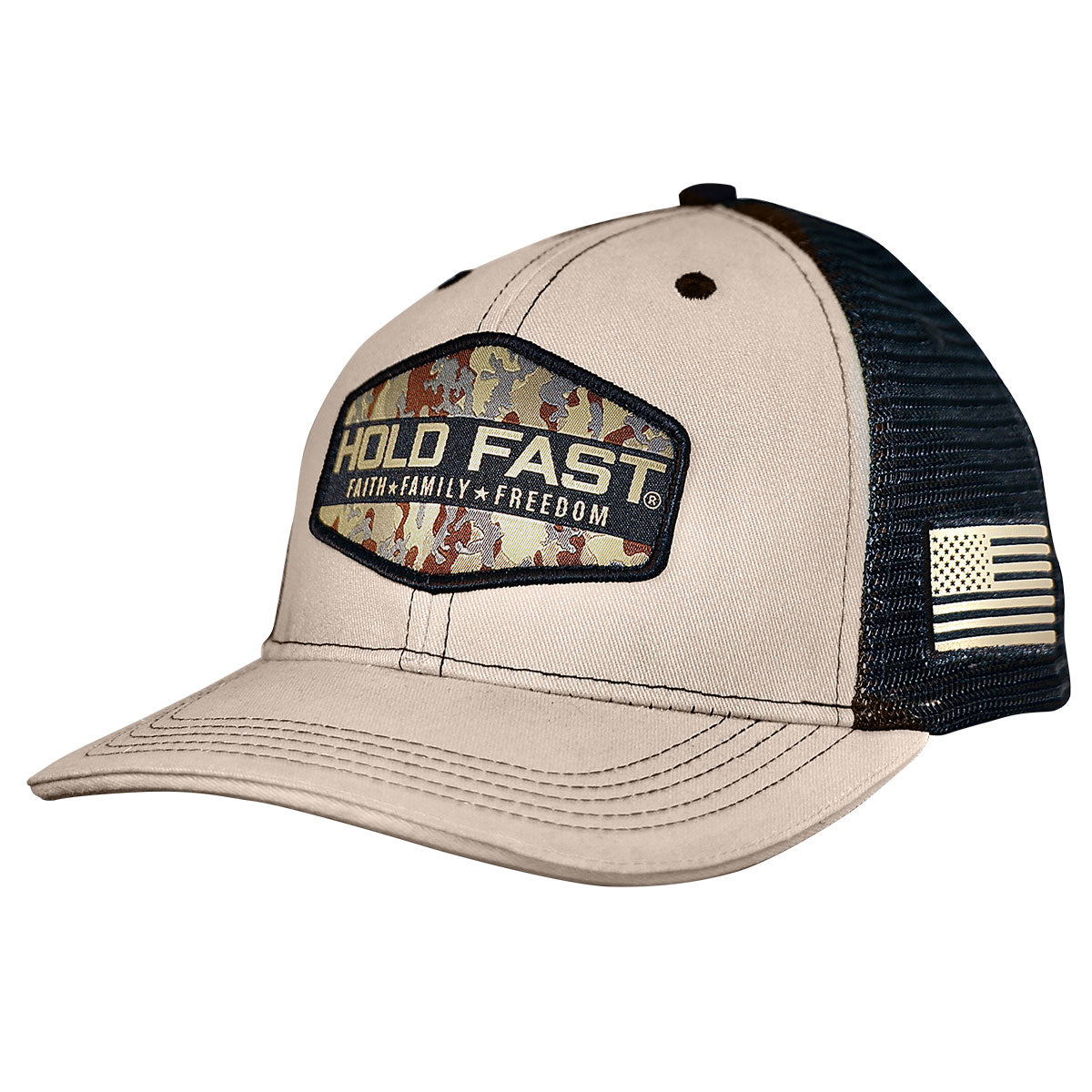 Hold Fast Cap - Camo Badge