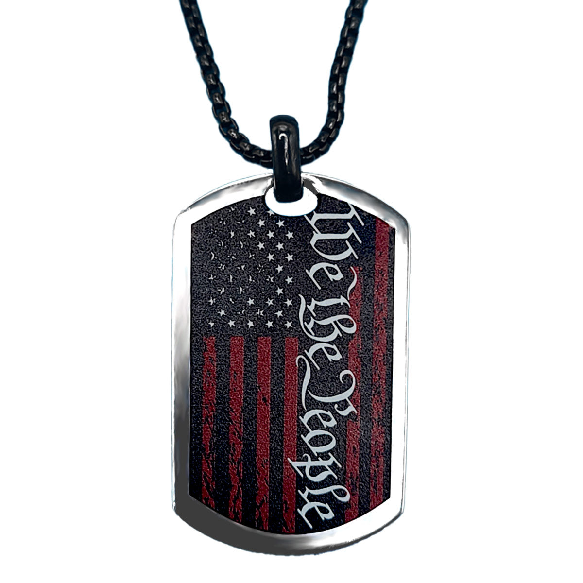 Hold Fast Necklace - We The People Flag