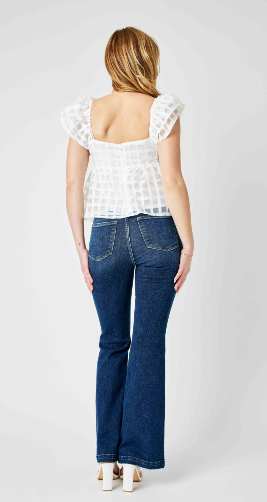 Jana High Waisted Flare Jeans