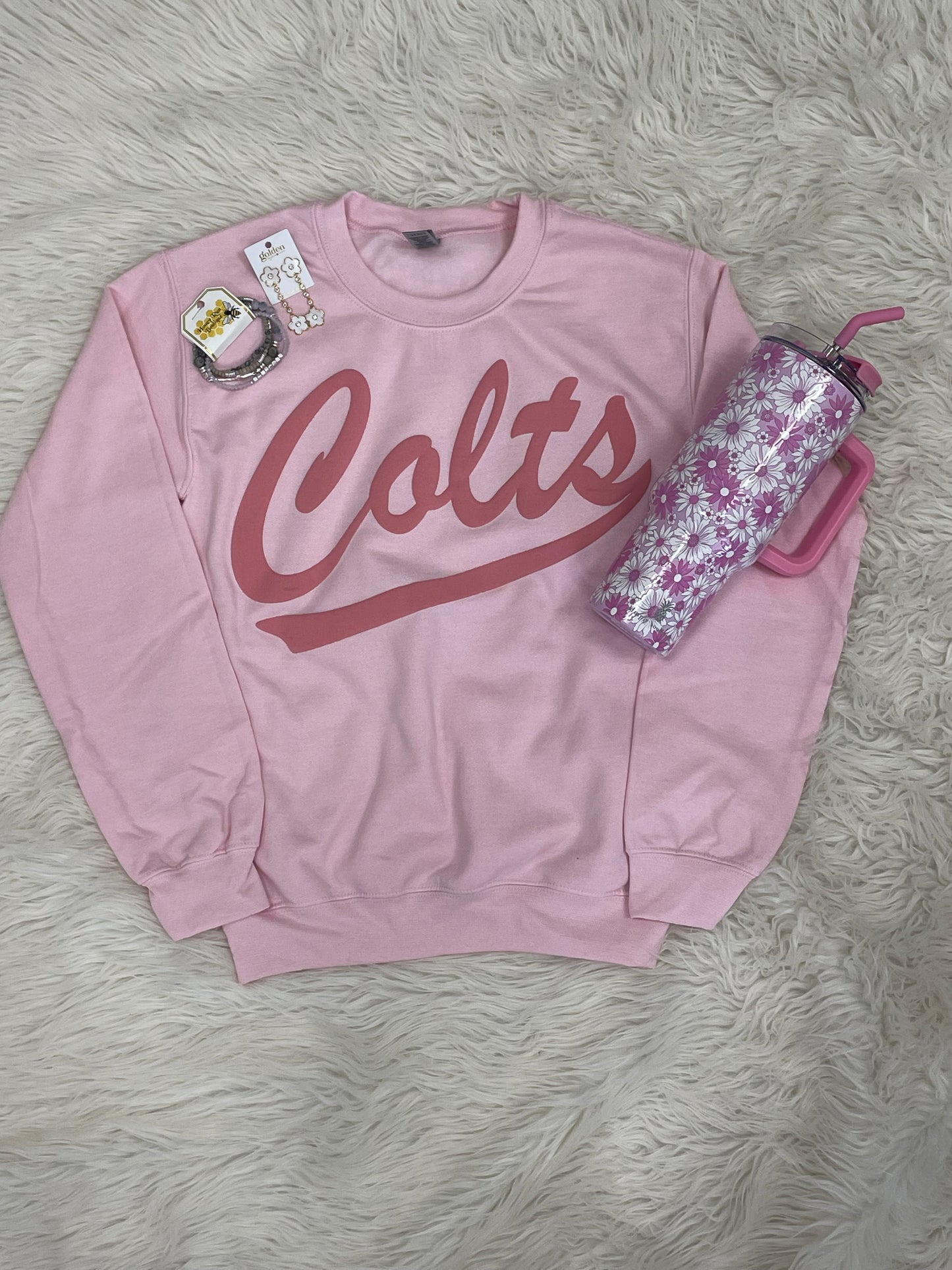Colts All Pink Sweatshirt