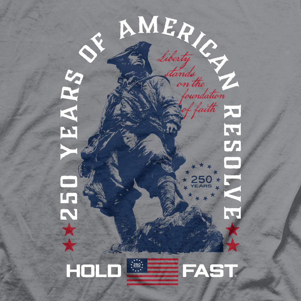 Colonial Soldier 250 Year Anniversary Unisex T-Shirt