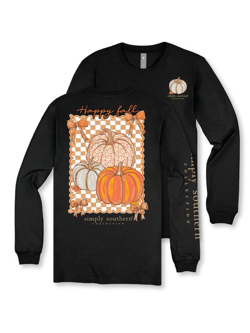 SIMPLY SOUTHERN Happy Fall Longsleeve