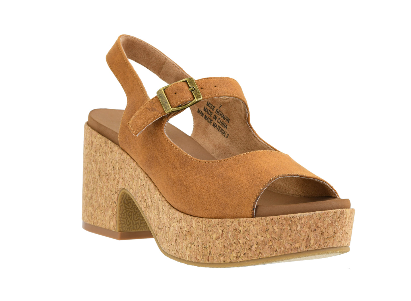 MISS BEHAVIN HEALS by Corkys