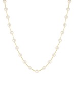 Pearl Station Necklace