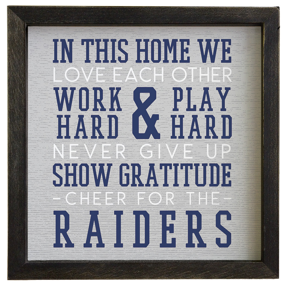 Wall Art - In This Home Mascot (COLTS)