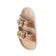 Falling Feather Sandals In Brown